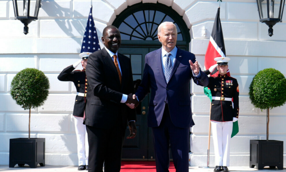 Kenya becomes the first U.S. non-NATO ally in sub-Saharan Africa during Ruto’s state visit, marking a shift in global strategic partnerships.
