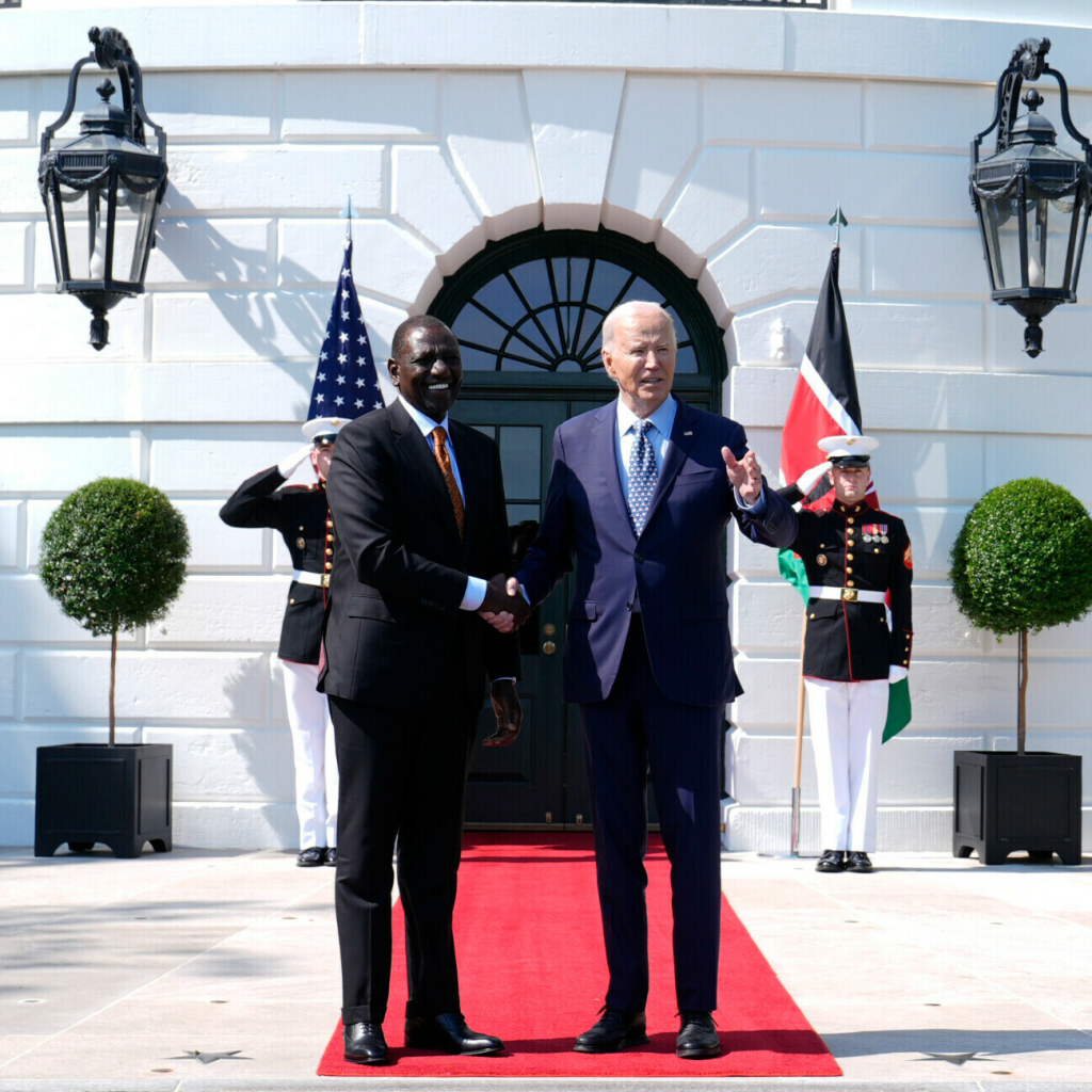 Kenya becomes the first U.S. non-NATO ally in sub-Saharan Africa during Ruto’s state visit, marking a shift in global strategic partnerships.