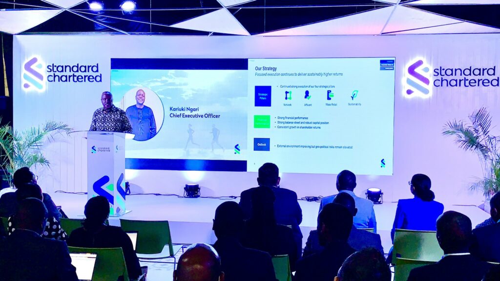 Standard Chartered Kenya posts KSh 5.62B Q1 profit in 2024, driven by revenue growth, digital banking, and strategic cost management.