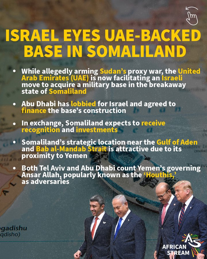 Israel seeks a military base in Somaliland to counter Red Sea threats, boost security, and strengthen its Horn of Africa footprint.