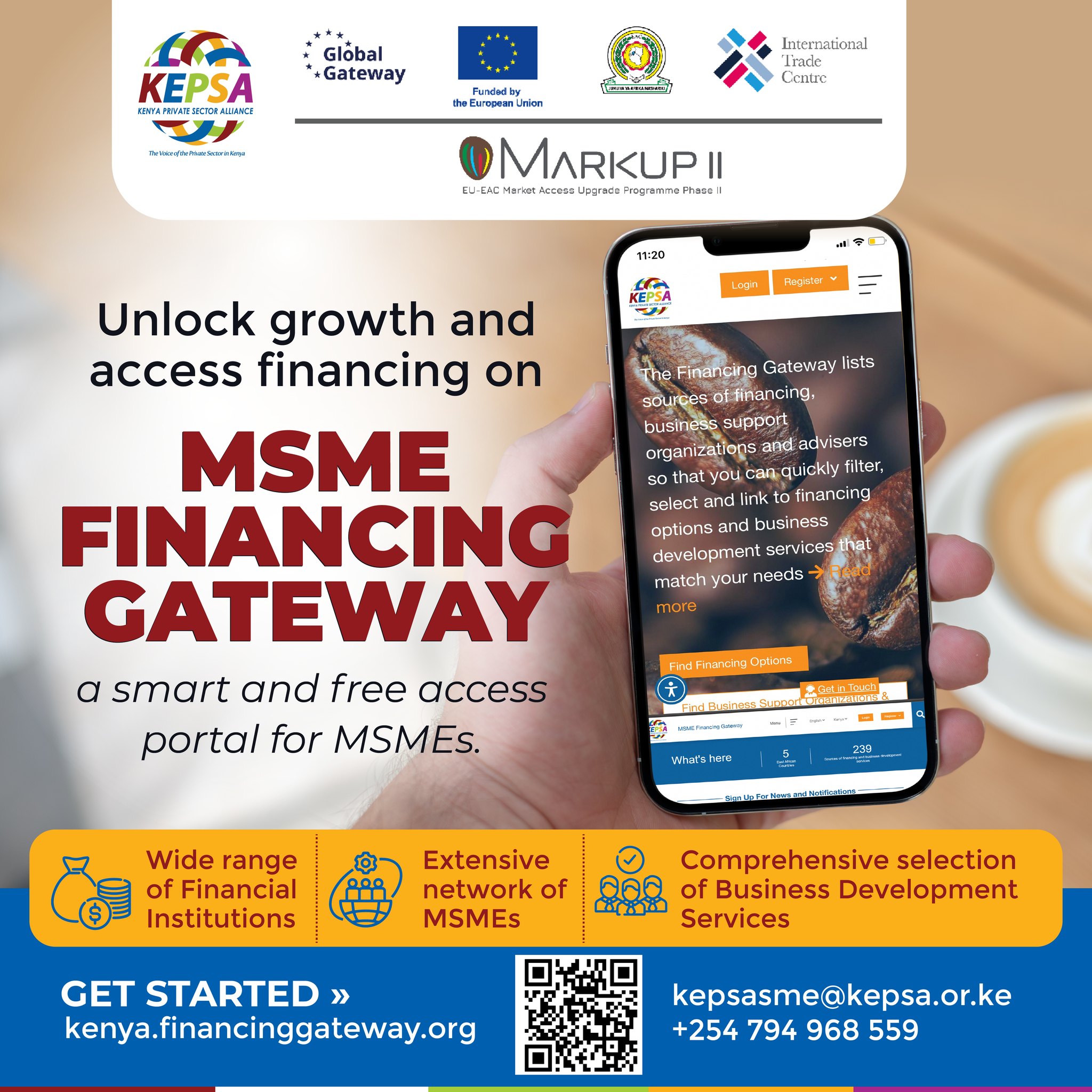 Kenyan MSMEs get a digital boost via ITC’s Financing Gateway, offering 35+ tools for funding, growth, and cross-border expansion.