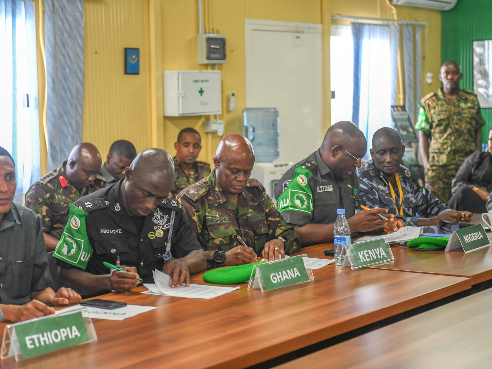 AU and Somalia agree on 11,900 troops for AUSSOM after tense talks. Egypt joins, Burundi exits. Al-Shabaab threat still looms.