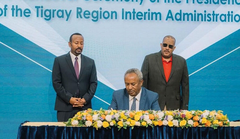 Lt. Gen. Tadesse Wrede replaces Getachew Reda in Tigray, signaling a shift from politics to security amid fragile post-war recovery.