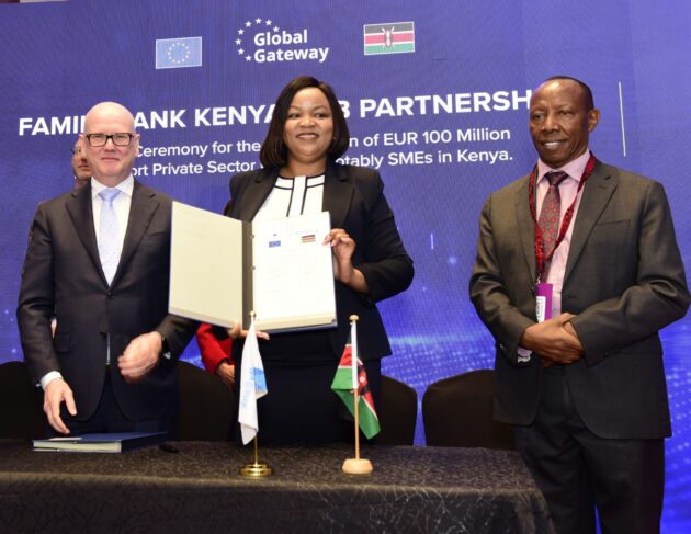 Family Bank and EIB Global unveil €100M credit facility to boost women- and youth-led enterprises in Kenya, targeting agriculture and trade sectors.