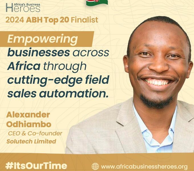 Kenyan tech entrepreneur Alexander Odhiambo wins big at Africa's Business Heroes 2024. Learn how Solutech became East Africa's top SaaS success story.