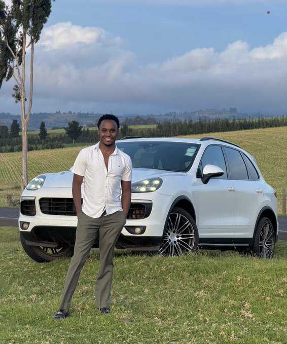 Khalif Kairo’s flashy return with a white Porsche sparks debate on whether he’s a digital mogul or a fast-talking trader caught in Nairobi’s legal and image web.