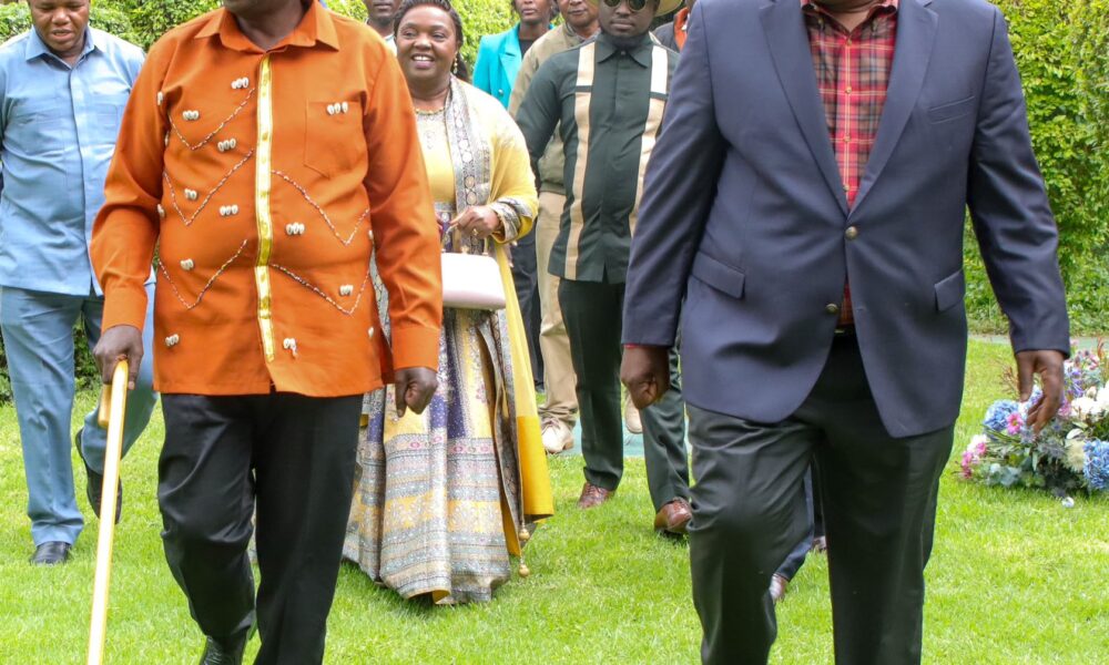 Ex-Deputy President Gachagua backs Matiang’i for 2027. Kenya's opposition realigns as Jubilee, Kalonzo, Karua, and Wamalwa face disruption.