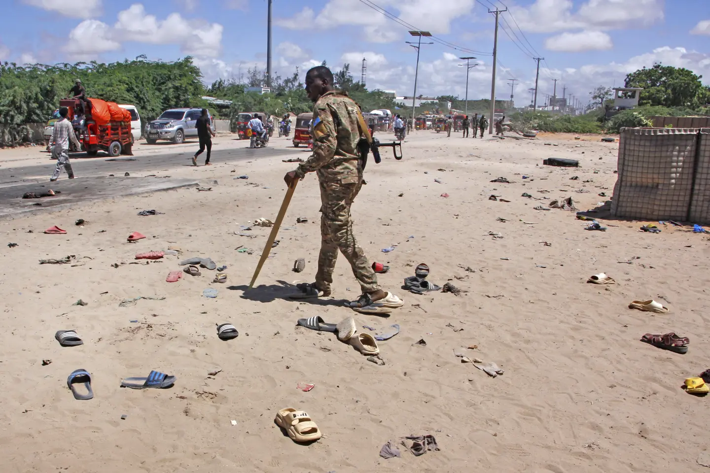 A suicide bombing at Somalia's Damaanyo base killed 21, intensifying global concern over al-Shabaab’s resurgence and military base infiltration.