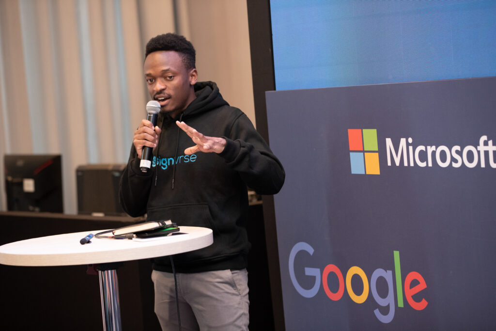 Elly Savatia built Signvrse to address communication barriers faced by the deaf community in everyday life. His approach prioritizes access over scale.